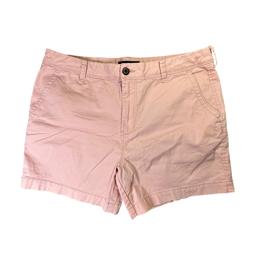 Aeropostale Chino Shorts Pink Pastel Preppy Summer Casual Size 36 Pink Soft Girl